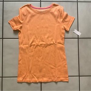 Talbots orange tee shirt